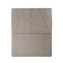 Ver imagem 2 de Cabeceira Estofada Solteiro 90 Cm Júpiter Linho - Skybox Cor Marrom