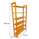 Ver imagem 4 de Estante Linea Ample Carvalho