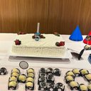 Ver imagem 2 de Tabuleiro Retangular Suporte Bolo Linha Festa Branco 39 x 48