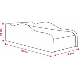 Cama Carro Infantil Safari, Quarto de Criança - 2