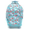 Mochila com Rodinhas Capricho Liberty Azul 11332 - Água - 1