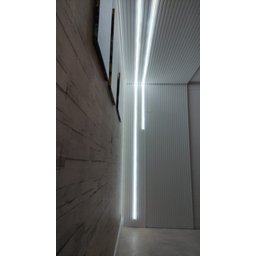 Painel Ripado Versátil: 03 unid. 270X110cm larg. Talatto Painéis Branco TX - 5