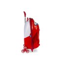Ver imagem 3 de Mochila 3D com Rodinhas e Lancheira Super Wings Jett 2981AM19 - Vermelho