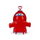 Ver imagem 2 de Mochila 3D com Rodinhas e Lancheira Super Wings Jett 2981AM19 - Vermelho