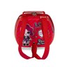 Mochila 3D com Rodinhas e Lancheira Lol MC 2990BM19 Lançamento - Vermelho - 8