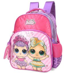 Mochila Infantil Lol IS34611LO - Rosa chiclete - 1