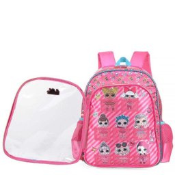Mochila Infantil Lol IS34791LO - Rosa chiclete - 2