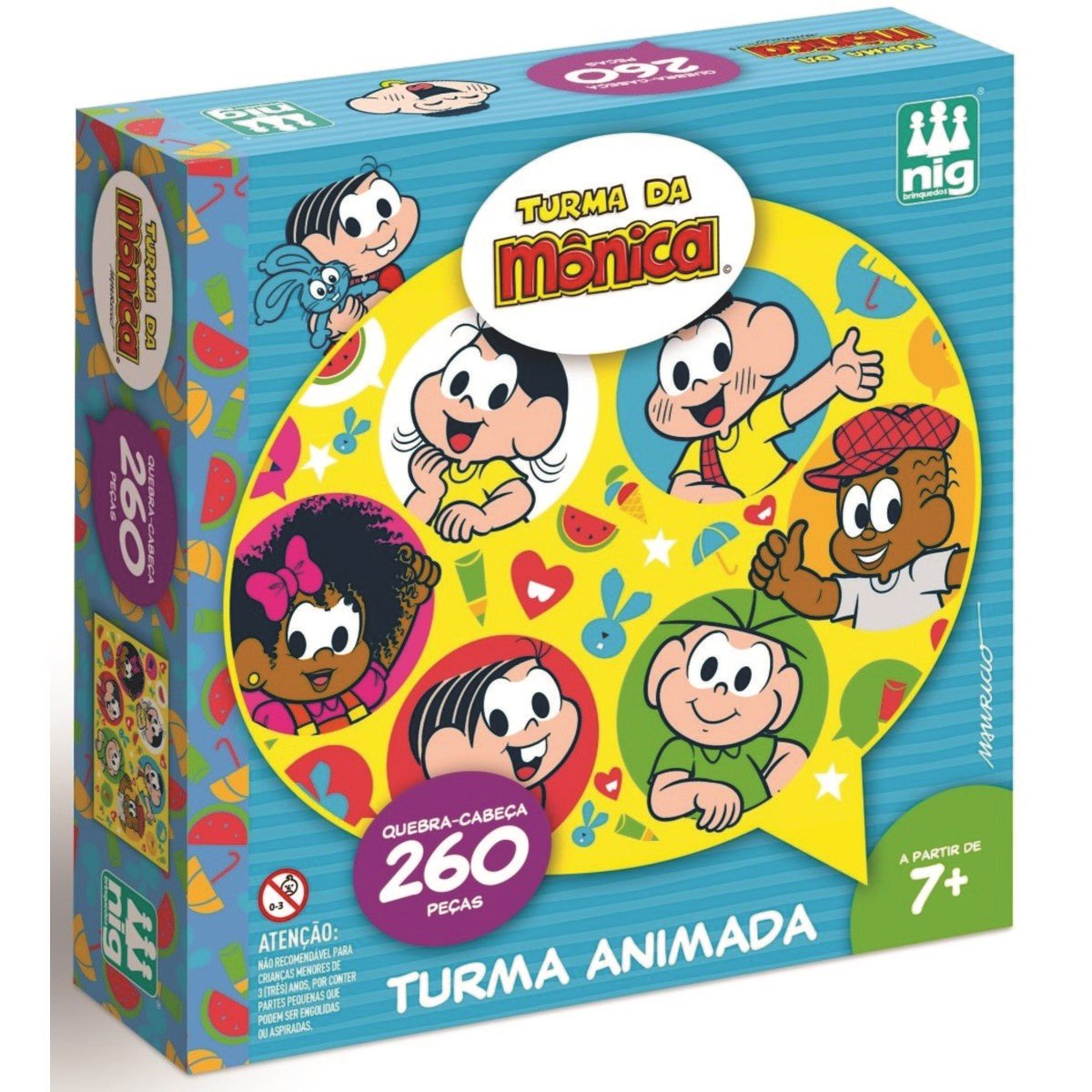 Jogo Infantil Dia de Compras Turma da Mônica Brinquedo Educativo 7