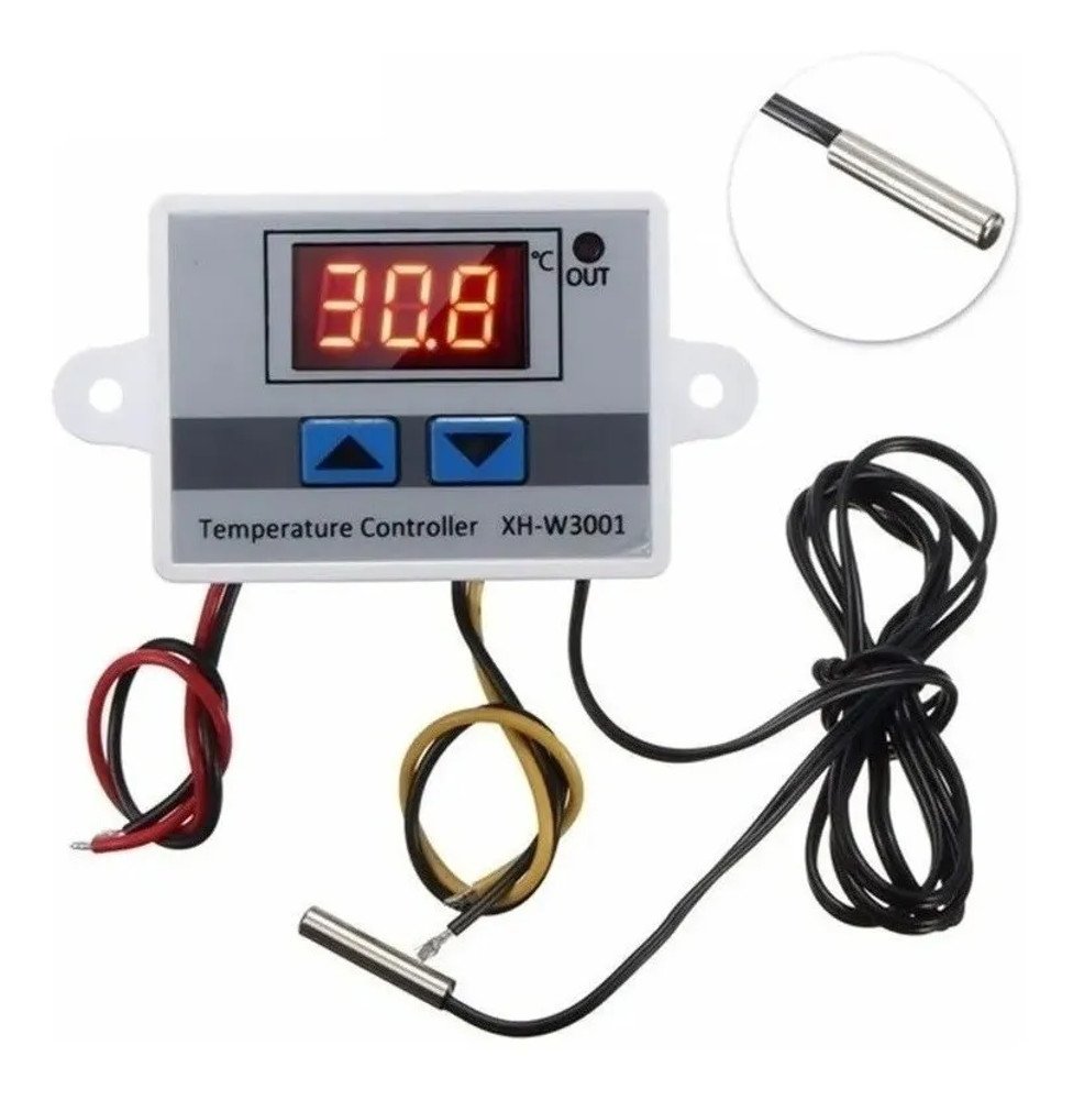 Controlador Temperatura Digital Termostato 110 / 220 Volts - 3