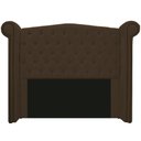 Ver imagem 1 de Cabeceira Estofada Veneza 160 cm Queen Size Suede Marrom - Doce Sonho Móveis