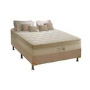 Ver imagem 1 de Cama Box Queen: Colchão Molas Ensacadas Anjos Masterpocket King Best + Base Crc Suede Clean(158x198