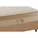 Ver imagem 5 de Cama Box Queen: Colchão Molas Ensacadas Anjos Masterpocket King Best + Base Crc Suede Clean(158x198