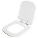 Ver imagem 2 de Assento Sanitário Poliéster Quadra Branco para vaso Deca 6lpf