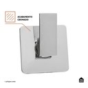 Ver imagem 4 de Acabamento de Misturador Monocomando para Chuveiro Quadrado Purangi Pingoo.casa - Prata