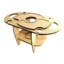 Ver imagem 3 de Mini Adega MDF para 1 garrafas