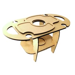 Mini Adega MDF para 1 garrafas - 2