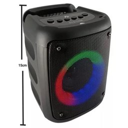 Caixa Caixinha de Som Bluetooth Game Pc Led Rgb Computador Notebook Pc - Aturn Shop - 1