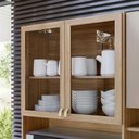 Ver imagem 6 de Armario de Cozinha Amora com 10 Portas e 2 Gavetas Amendola/nude Prime Tx
