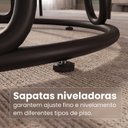 Ver mais imagens de Conjunto para Sala de Jantar Mesa Ômega Tampo Quadrado 90x90 com 4 Cadeiras Rubi