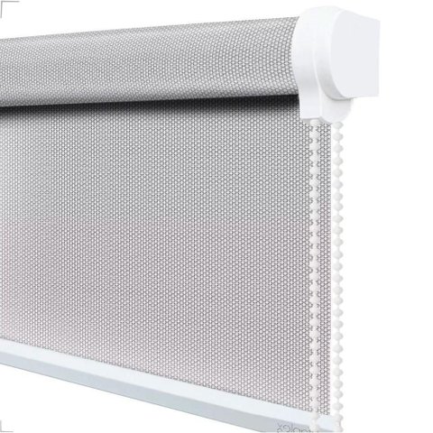Persiana Rolo Screen 3% Cinza - 2,60m X 1,50m
