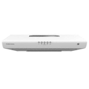Colormaq Depurador de Ar Slim Cook 60cm Branco 3 Velocidades com Iluminação Embutida 220v