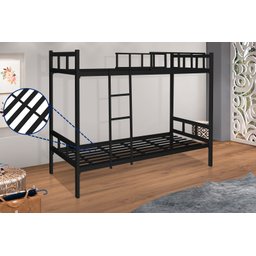 Beliche Intera de Aço, para Duas Pessoas Alojamentos .:preto - 3