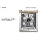 Ver imagem 6 de Lava-louças Samsung Dw60c7050f 14 Serviços Preto 127v