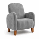 Ver imagem 6 de Poltrona Amamentação Viena Suede + Puff Macio Quarto Bebe:Cinza