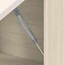 Ver imagem 5 de Armario Aereo Basculante Vidro MDF 80 cm Kali 166804 Bianco Toq Nicioli