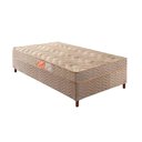Ver imagem 1 de Cama Box Solteiro: Colchão Espuma D33 Paropas Pasquale + Base CRC Suede Clean(88x188)