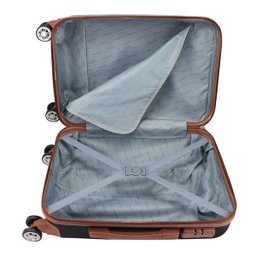 01 Mala Rodinha 360 Preta Jacki a Bordo Aceito (anac) com 4 Rodinhas - 4