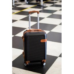 01 Mala Rodinha 360 Preta Jacki a Bordo Aceito (anac) com 4 Rodinhas - 6