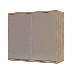 Armário Cozinha Aéreo de Parede 2 Portas 80 - Módulo Cozinha Mel - Luciane:Graff