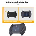 Ver imagem 4 de Luminaria Solar Parede Led Spot Arandela Iluminaçao