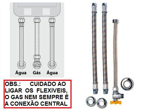 Kit de Ligação para Aquecedores de Passagem Jackwal - 01110250 - 1