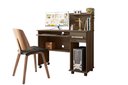 Ver imagem 1 de Mesa de Trabalho Home Office Studio C/ Gaveteiro e Suporte para Cpu - Imbuia