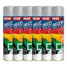 Kit 6 Tinta Spray Brilhante Uso Geral Cinza Colorgin - 1