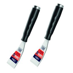 Espatula Massa Gesso Aço Inox Angular 3" Atlas- 2 Unidades - 1