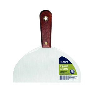 Espatula Aco Inox 20cm 8" Atlas Drywall Massa Corrida Pro