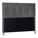 Ver imagem 3 de Cabeceira Casal 1,40m Berlim Suede Cinza