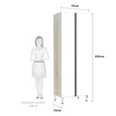 Ver imagem 3 de Paneleiro Luciane 70cm Duplo 2 Portas Luci
