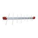 Ver imagem 1 de 7 Antena TV Digital 4K Externa Uhf Digital Log 16 Elementos Capte