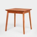 Ver imagem 1 de Mesa Quadrada Madeira Maciça de Eucalipto Neo Castanheira