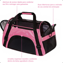 Ver imagem 3 de Bolsa Pet para Transporte Caes e Gatos Avião Cia Aérea Tam M