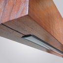 Ver imagem 4 de Luminária Teto Ambiente de Trabalho Madeira Led Minimalista
