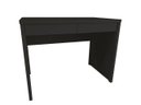 Ver imagem 1 de Mesa para Escritório em Mdf 15 Mm Preto com Gavetas Home Office Atendimento Loja Recepcao Escritório
