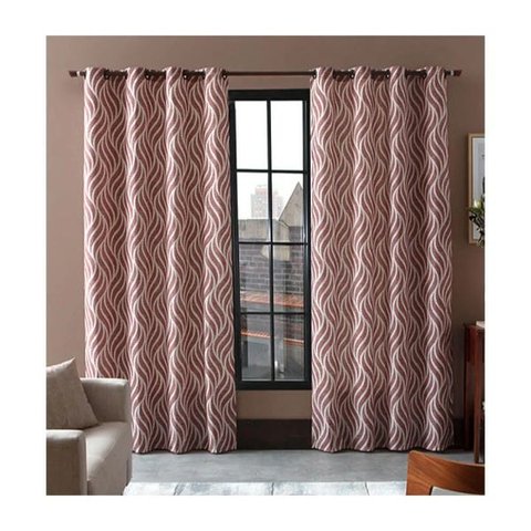 Cortina para Sala Blackout Estampada com Ilhos 2,20 x 2,40 M Dinamarca Sultan