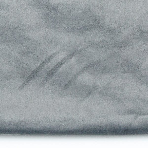 Tapete Pelego de Pele Sintética Cinza e Branco 0,50x0,80M - Joli Tapetes - 2