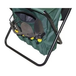 Kit De Jardinagem Com 8 Peças Com Banquinho - 2