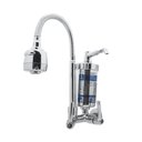 Ver imagem 2 de Torneira com Filtro Cozinha Parede Gourmet 1/4 de Volta Copo de Filtro 360° Cromado Luxo